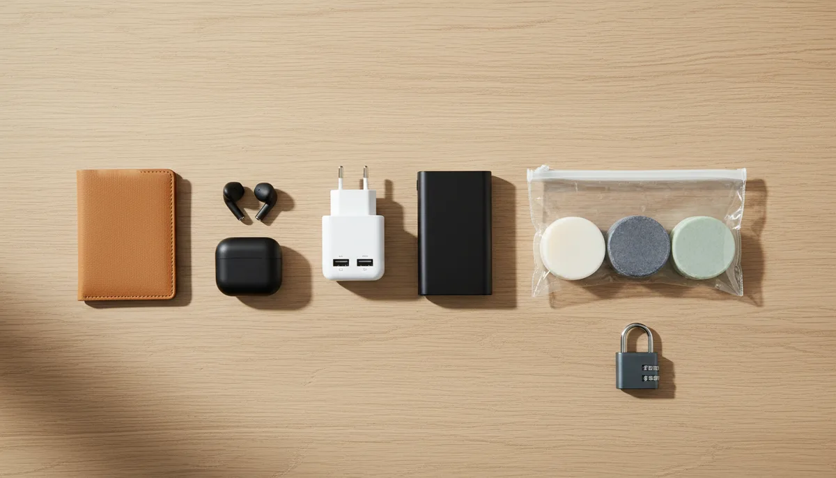 10 objets indispensables pour voyager léger et malin